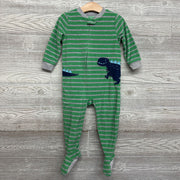 Blanket Sleeper Stripes Dinosaur 24M