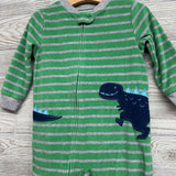 Blanket Sleeper Stripes Dinosaur 24M