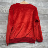 Plush Crewneck Sequin Santa Snoopy 6X