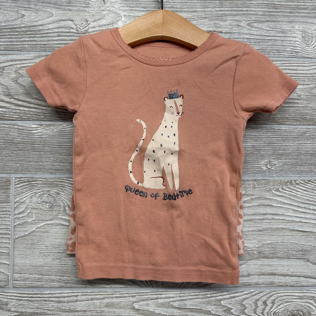 2 Pc PJs Queen Of Bedtime Animal Print 2T