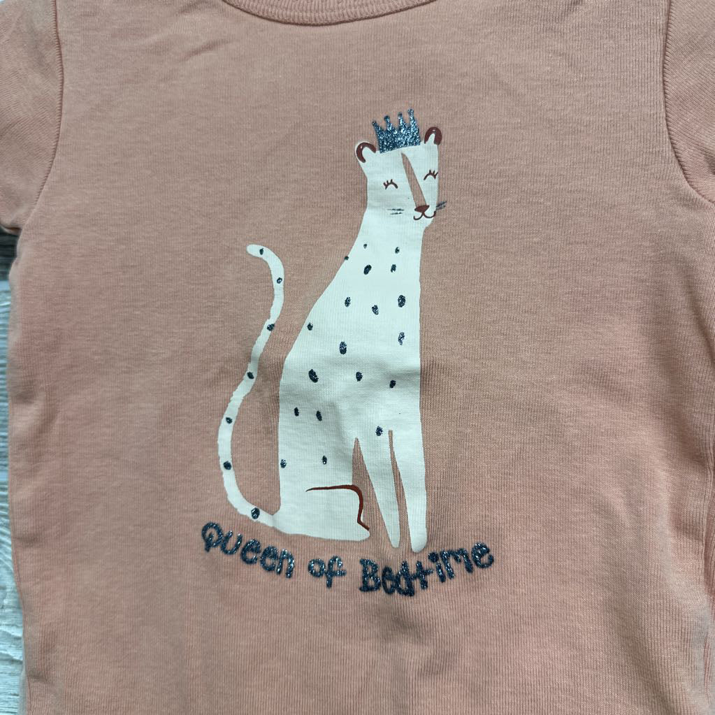 2 Pc PJs Queen Of Bedtime Animal Print 2T