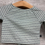 2 Pc LS Swimsuit Waves 3-6M
