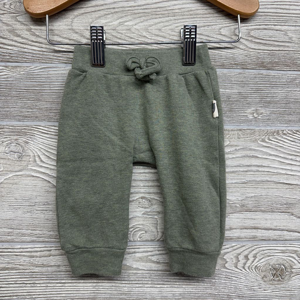 LS Side Button Bodysuit Cactus & Pants 0-3M