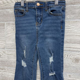 Distressed Flare Jeans 6X