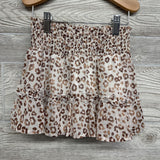 Skirt Animal Print Smocked Waistband 6X