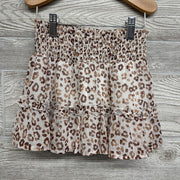 Skirt Animal Print Smocked Waistband 6X