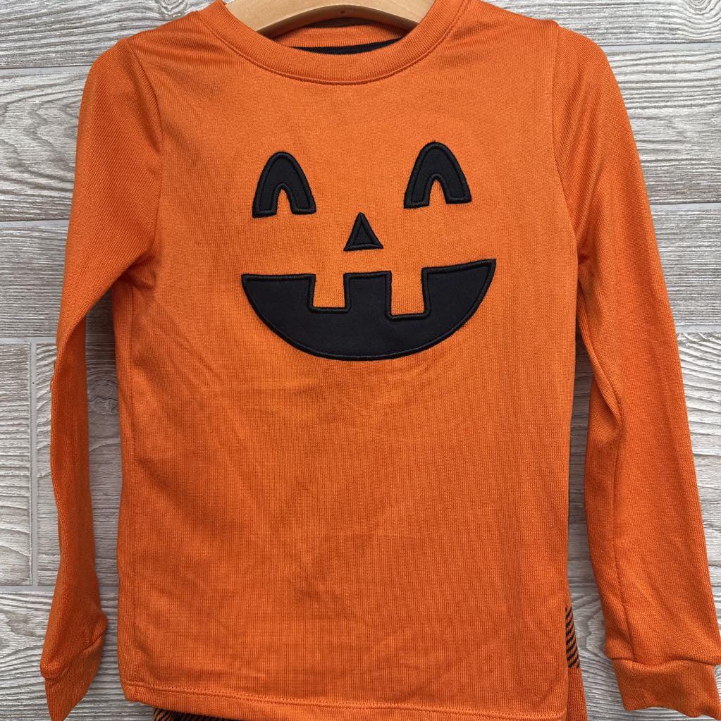 2 Pc LS PJs Pumpkin Buffalo Plaid 6