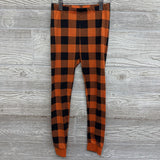 2 Pc LS PJs Pumpkin Buffalo Plaid 6