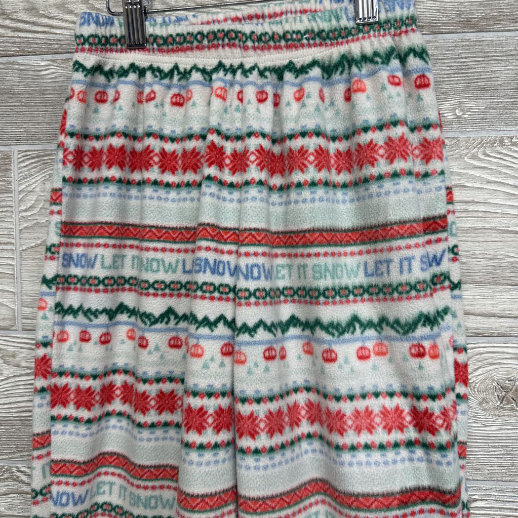 Fleece PJ Pants Let It Snow 6-7