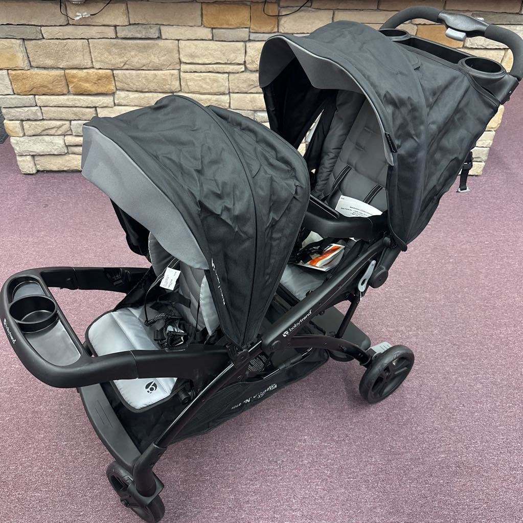 NEW Sit To Stand Double Stroller