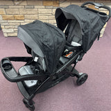 NEW Sit To Stand Double Stroller