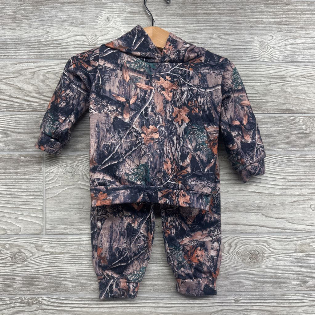 Camo Hoodie & Joggers 6-9M
