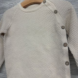 LS Knit Side Button Sweater & Pants 18M
