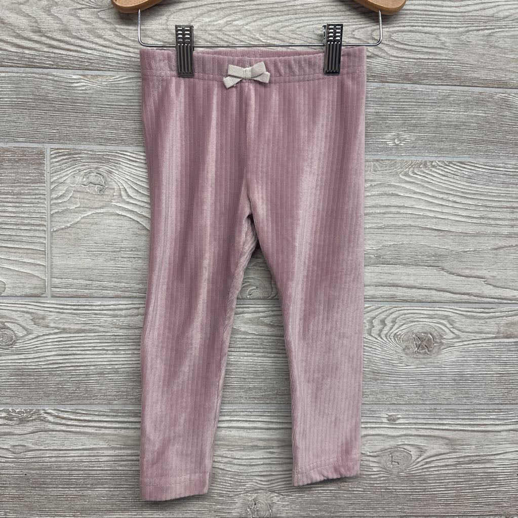 Ribbed Velour Pants 2T