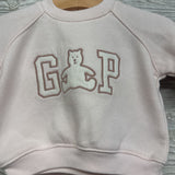Crewneck Embroidered Logo & Jogger Sweatpants 0-3M
