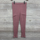 LS Ribbed Shirt Bows & Leggings 6X