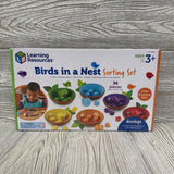 NEW Birds In A Nest Sorting Set