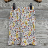 Crewneck Winnie The Pooh & Ribbed Flare Pants Flowers 0-3M