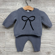 Knit Sweater & Pants Bow 3M