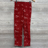 Fleece PJ Pants Santa Sleighs 10-12