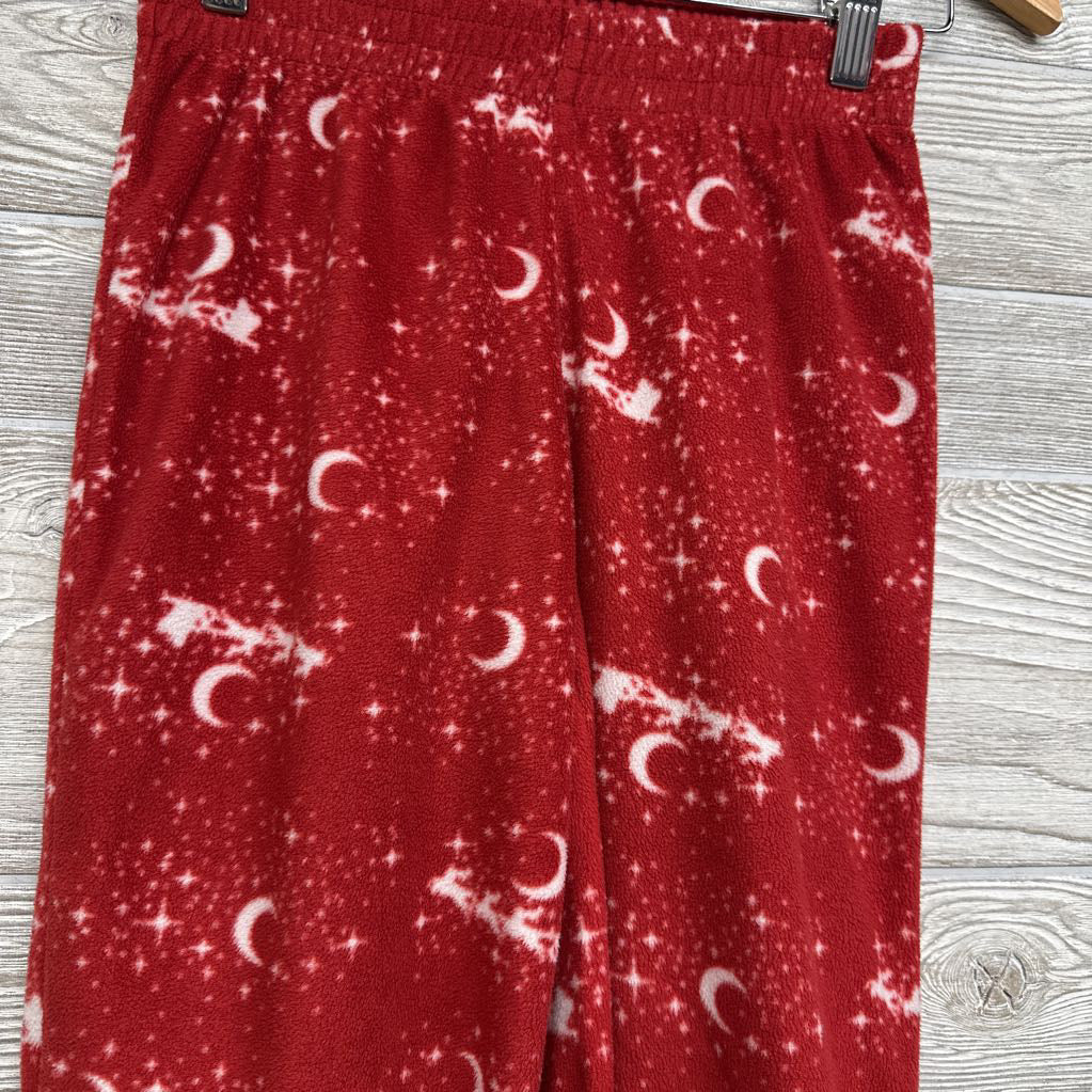 Fleece PJ Pants Santa Sleighs 10-12