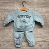 Crewneck & French Terry Joggers Stitch 0-3M