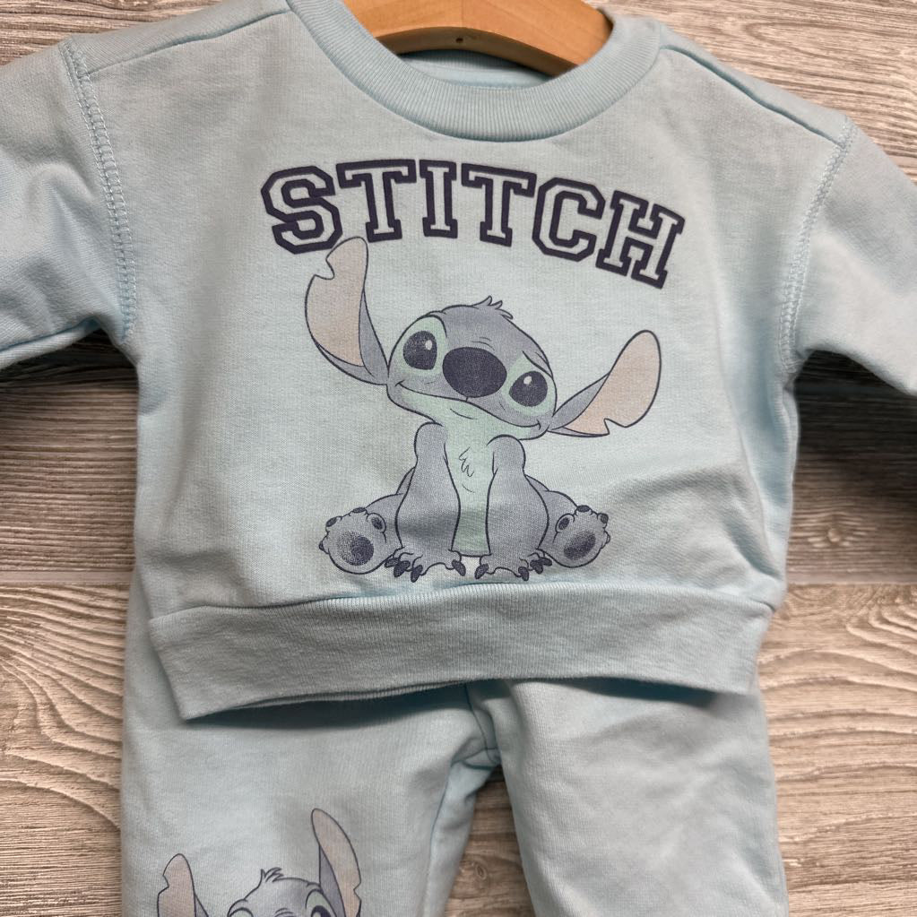 Crewneck & French Terry Joggers Stitch 0-3M