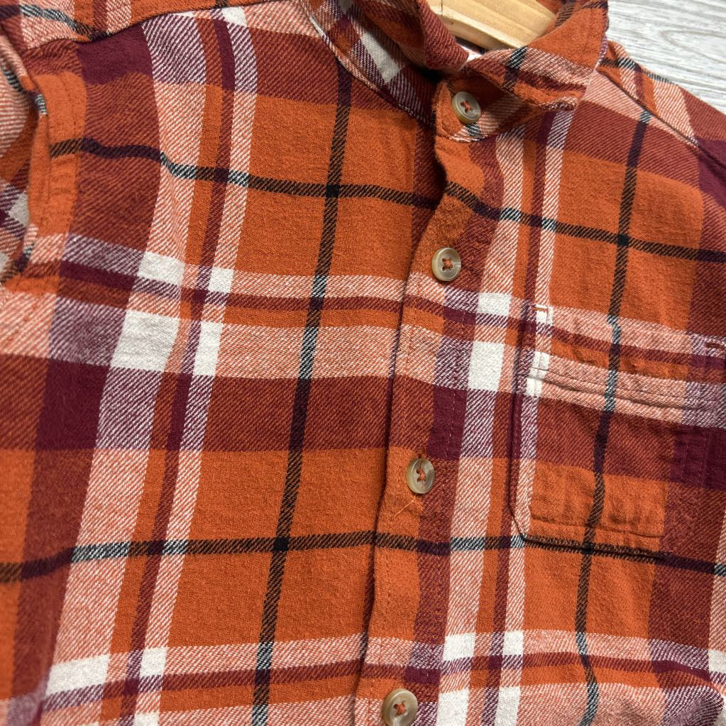 LS Plaid Button Up Flannel Shirt 6