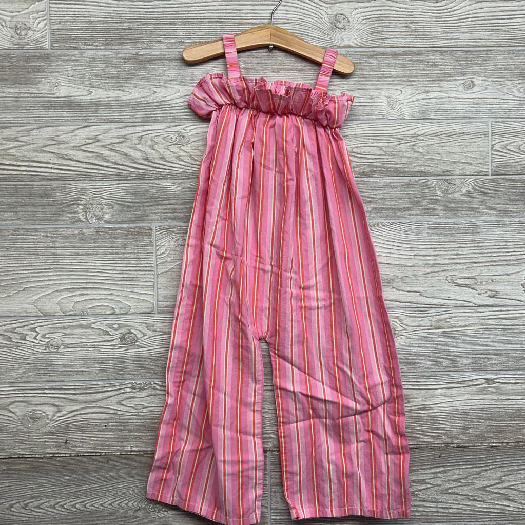 Tank Wide Leg Harem Jumpsuit Stripes 5