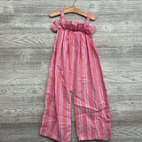Tank Wide Leg Harem Jumpsuit Stripes 5