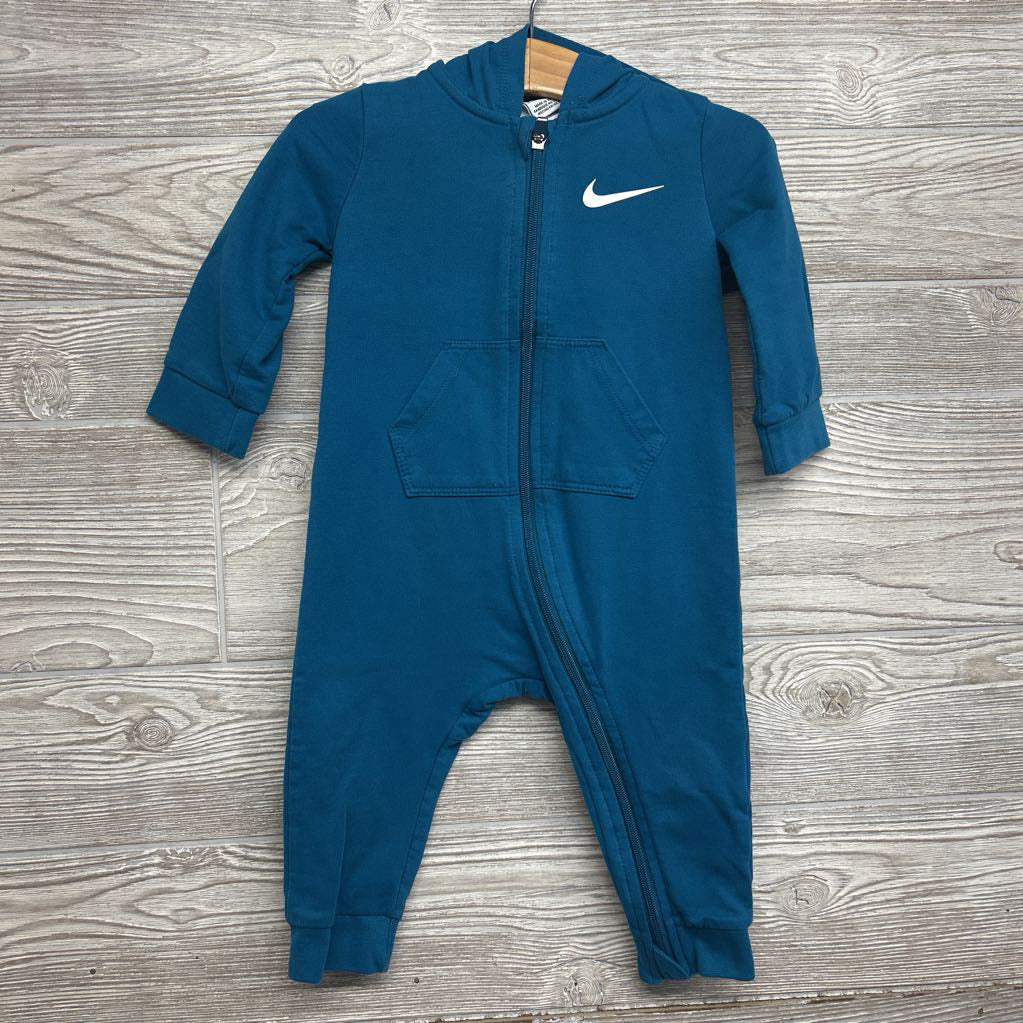 LS Coverall W/ Hood Swoosh 12M