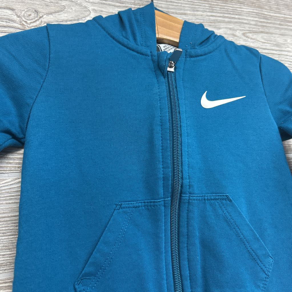 LS Coverall W/ Hood Swoosh 12M