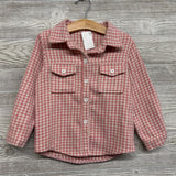 HW LS Button Up Shirt Houndstooth 3T