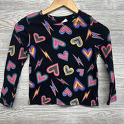 LS Shirt Hearts Lightning Bolts 6-7