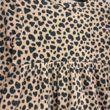 LS Ribbed Peplum Shirt Hearts 4T