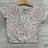 French Terry Shirt Paisley Flowers 5