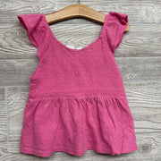 Smocked Peplum Shirt 6-7