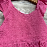 Smocked Peplum Shirt 6-7