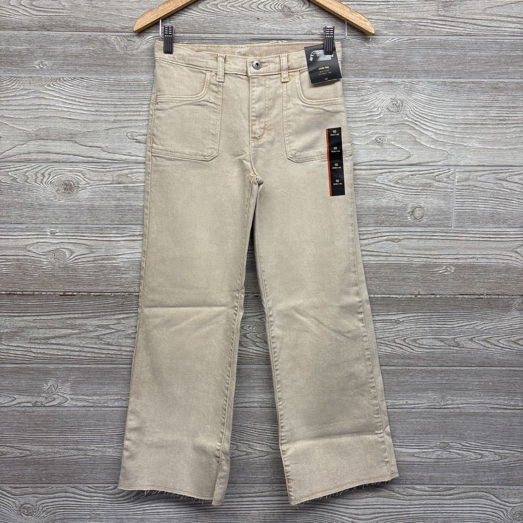 NEW Wide Leg Mid Rise Jeans 10