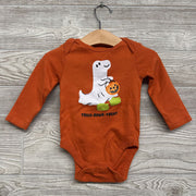 LS Bodysuit Trick Rawr Treat 6-12M