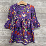 LS Dress Hocus Pocus, Ice Cream, Mickey Mouse 2t