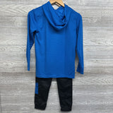Waffle Knit Hooded Shirt Baseball & Jogger Pants 12