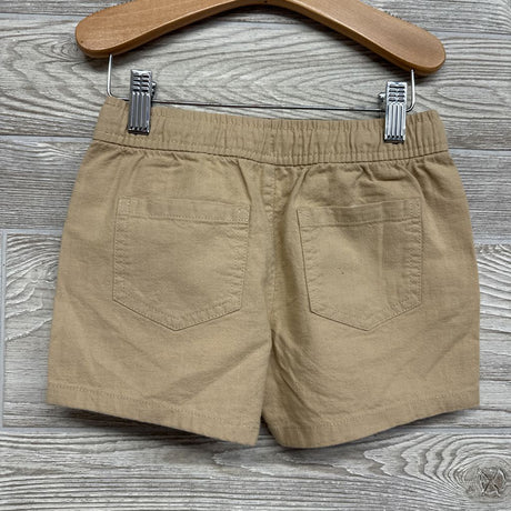 NEW Linen Pull On Shorts 4-5