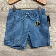 NEW Drawstring Swim Trunks Stripes 6-7