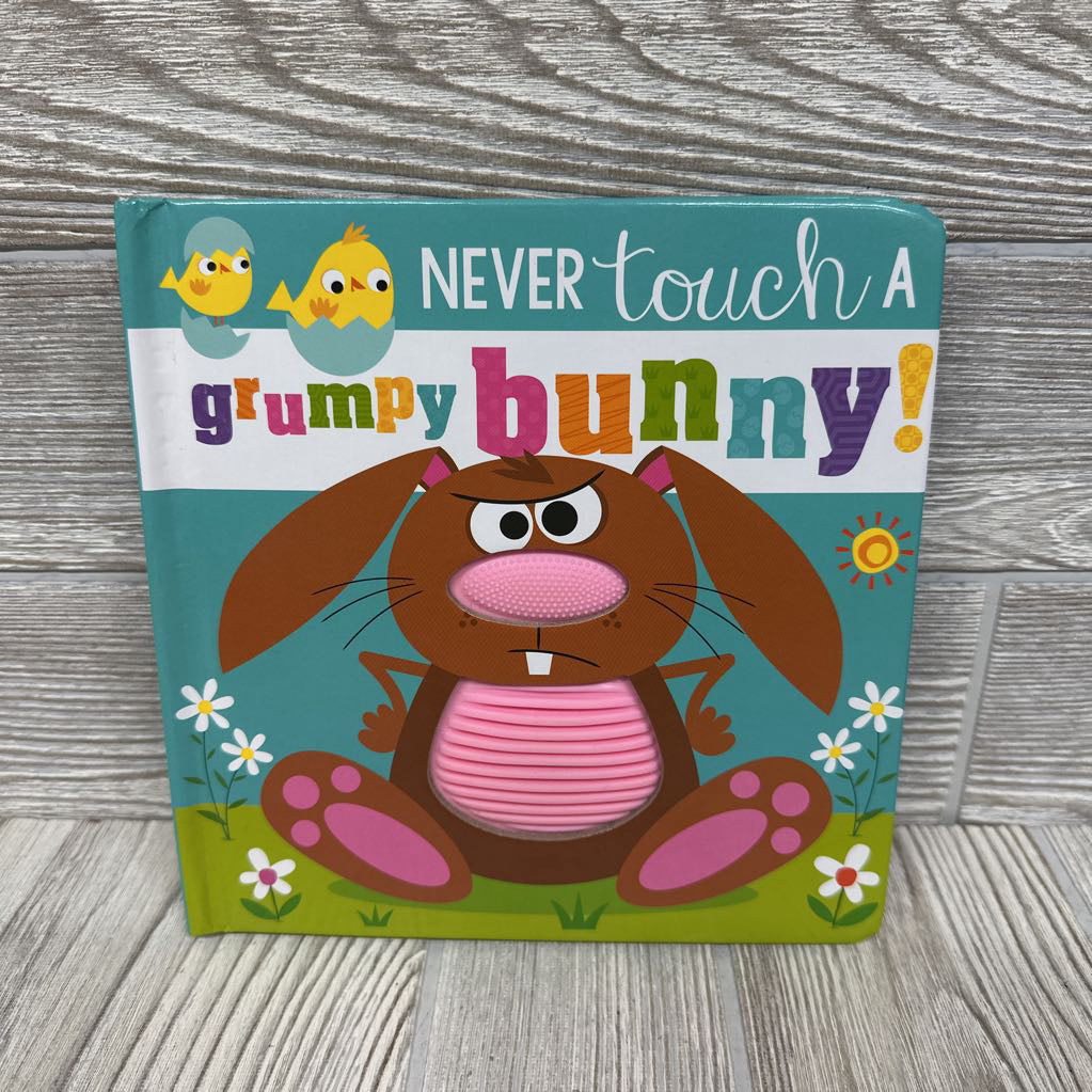 Never Touch A Grumpy Bunny Board Book