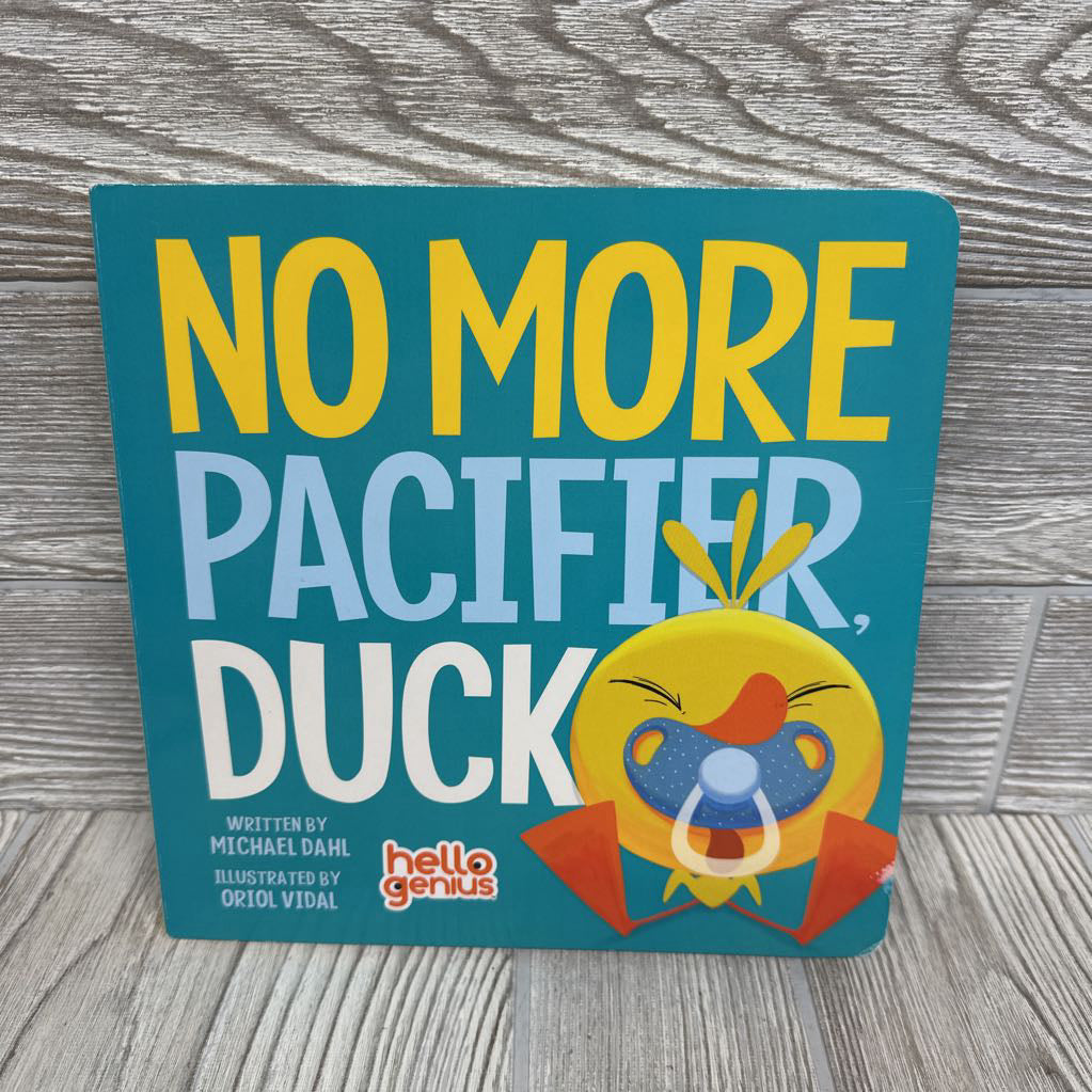 No More Pacifier Duck Board Book