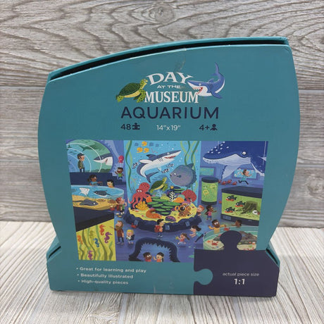 48 Pc Day At The Museum Aquarium