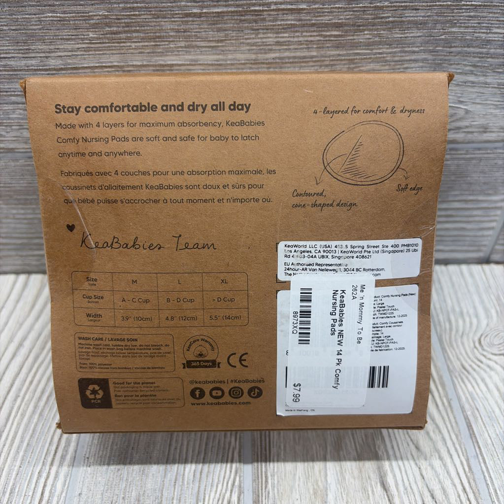 NEW 14 Pk Comfy Nursing Pads