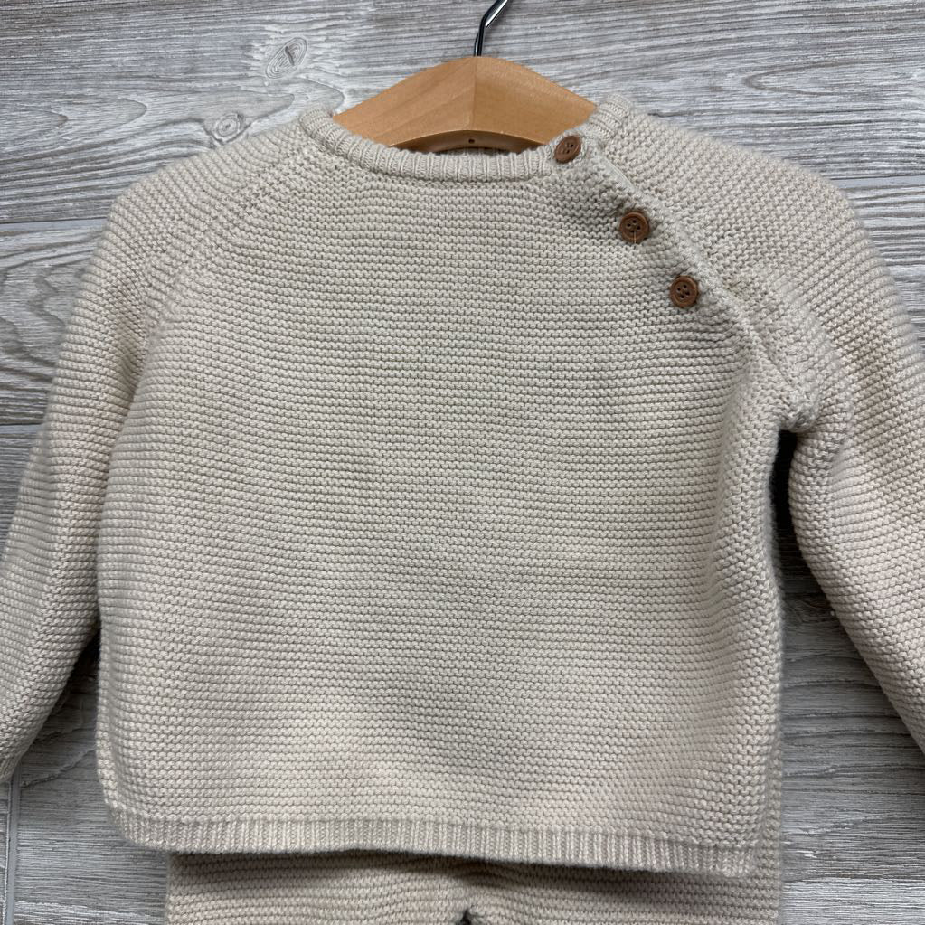 Sweater Shoulder Buttons & Pants 18M