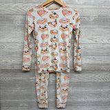 Plush 2 Pc Pj Waffles 14